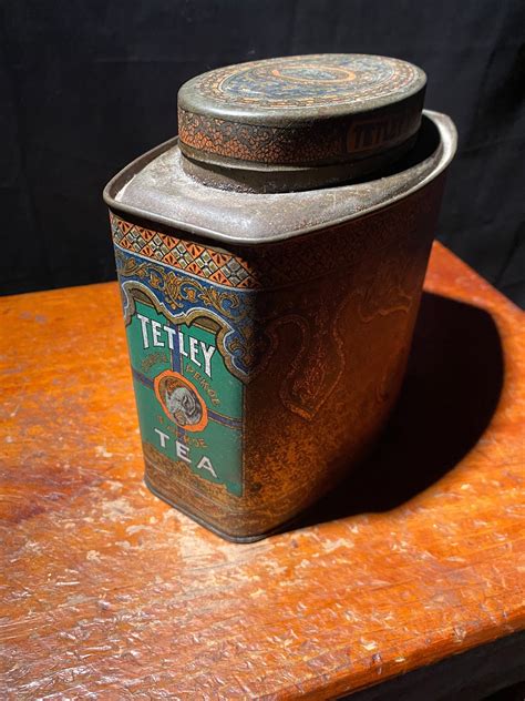 Vintage Tetley Tea Tins for sale 